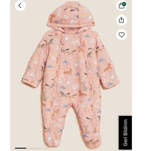 Marks & Spencer hooded snowsuit